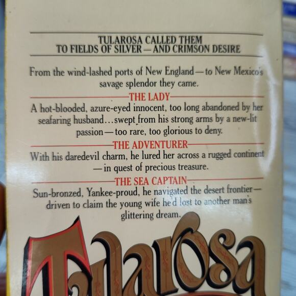 Tularosa by Jessica Richards 1979 First Jove edition Vintage Historical Romance - Picture 7 of 13